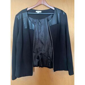 NWOT Womens Christopher & Banks zip up blazer/ jacket